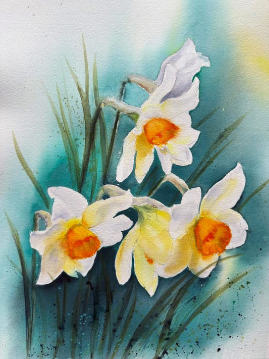 White Daffodils. 1