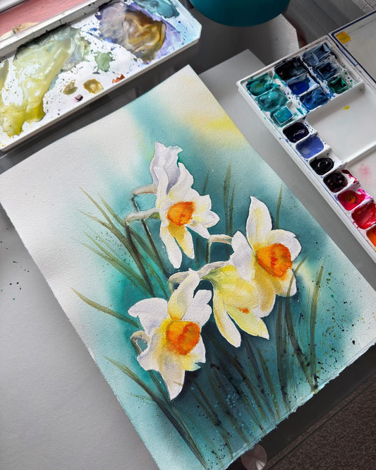 White Daffodils. 1
