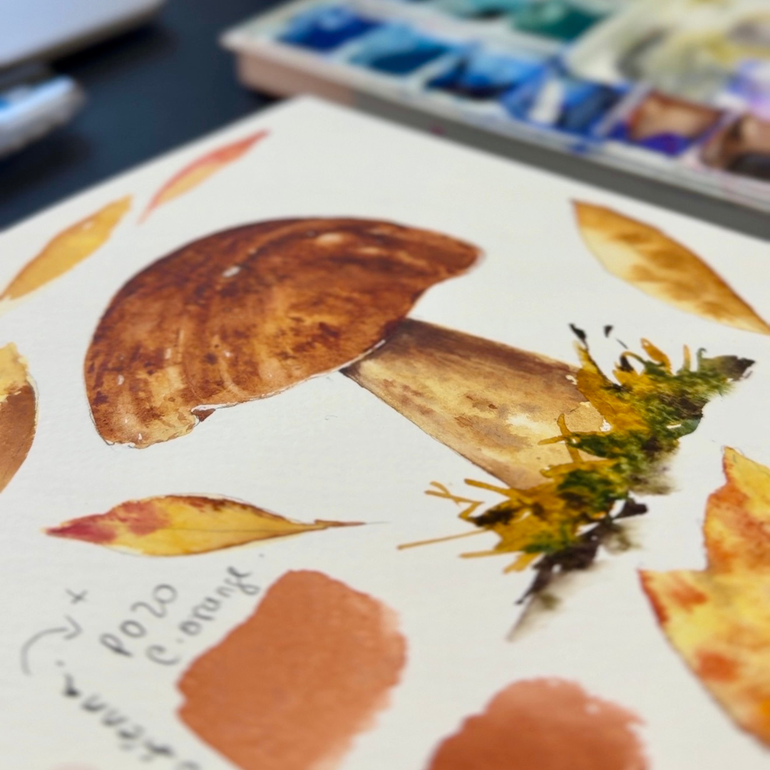 Monthly Watercolour Sketchbook Club For Adults and Teens Aged 16+