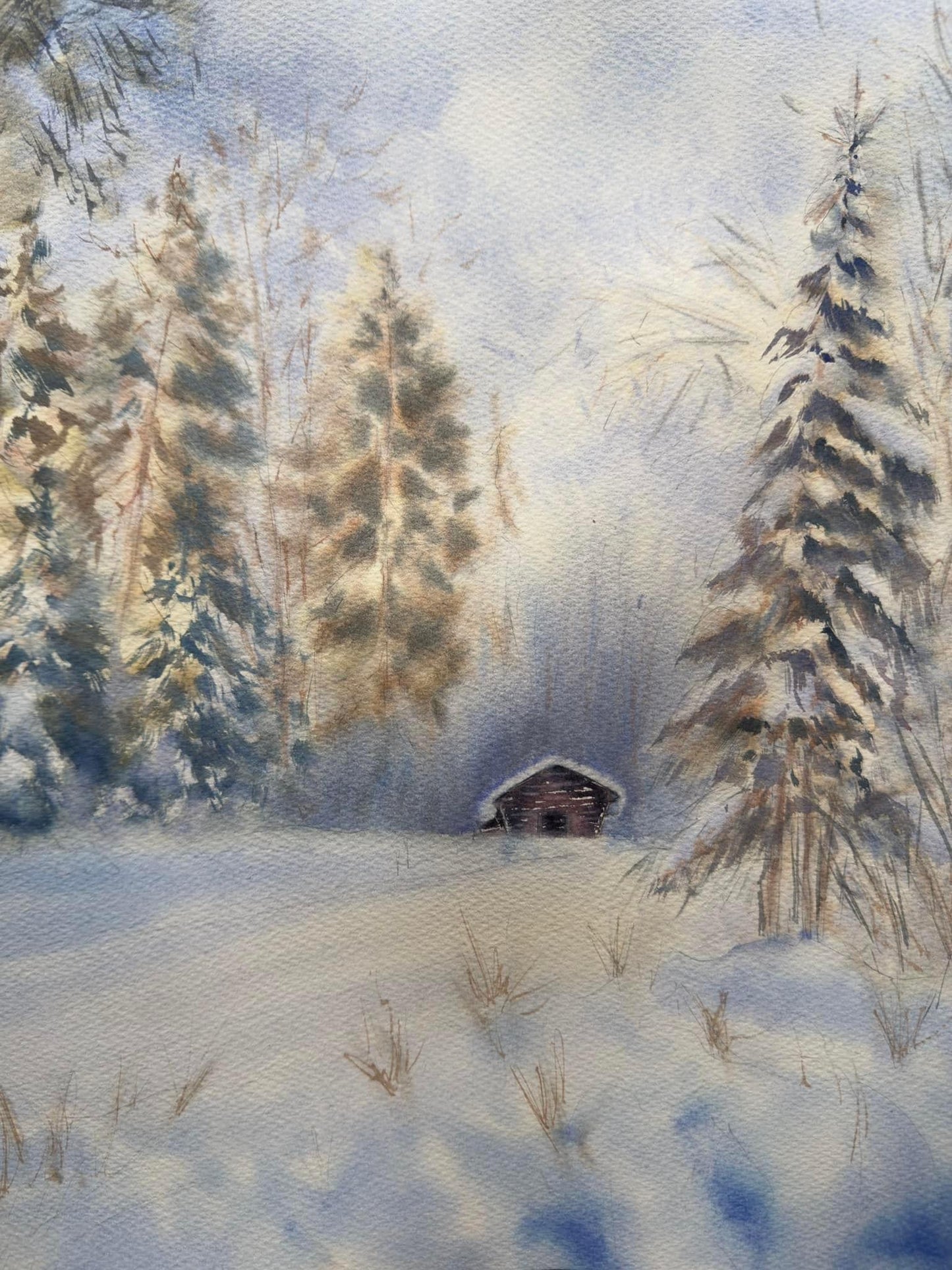 Winter Cabin