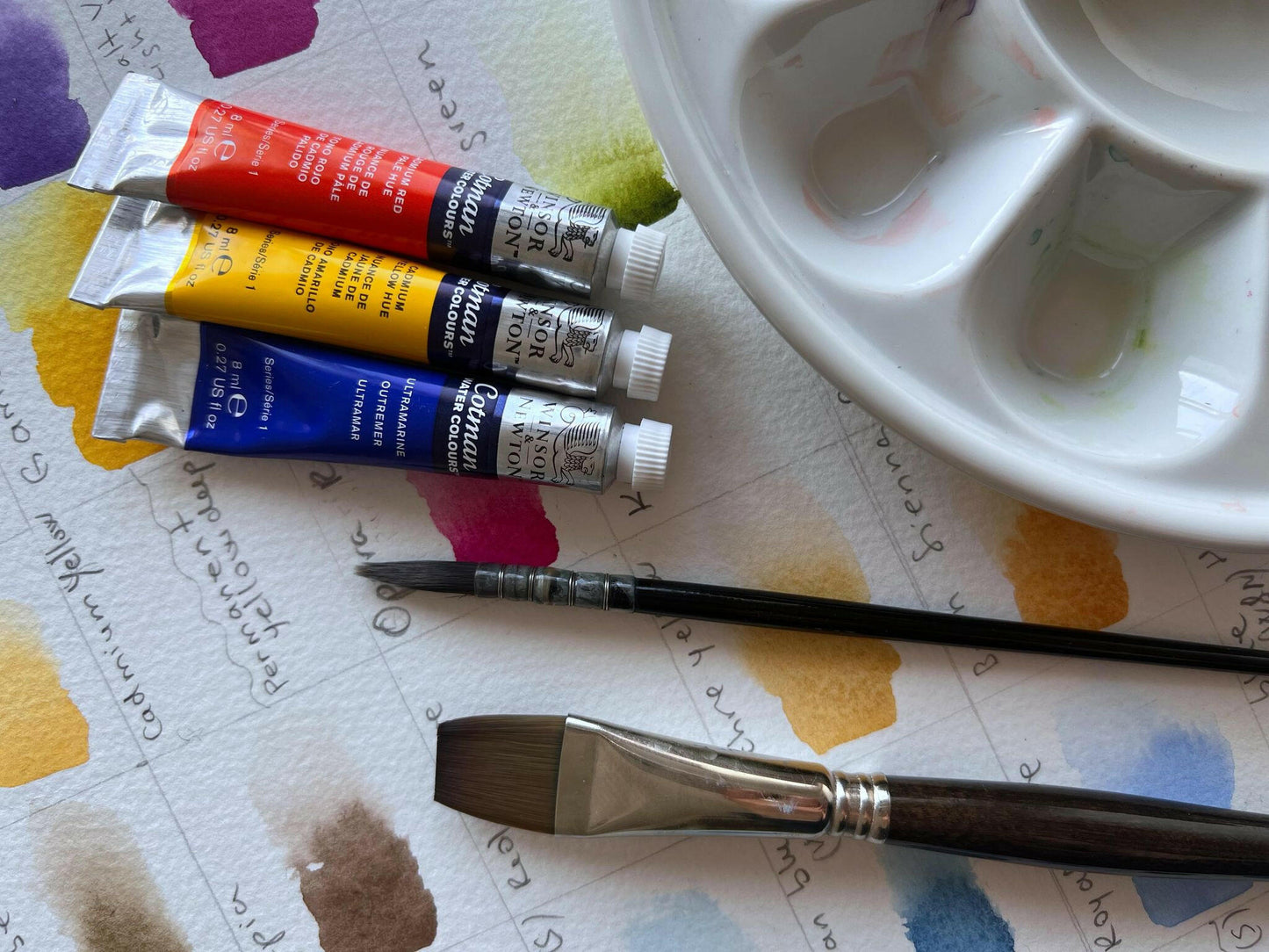 Weekly watercolour classes for children ages 6-11