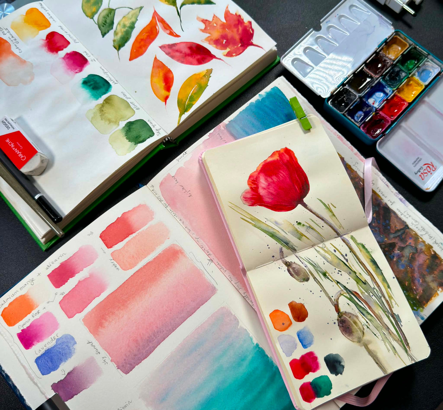 Watercolour Sketchbook Club - Adults & Teen 16+