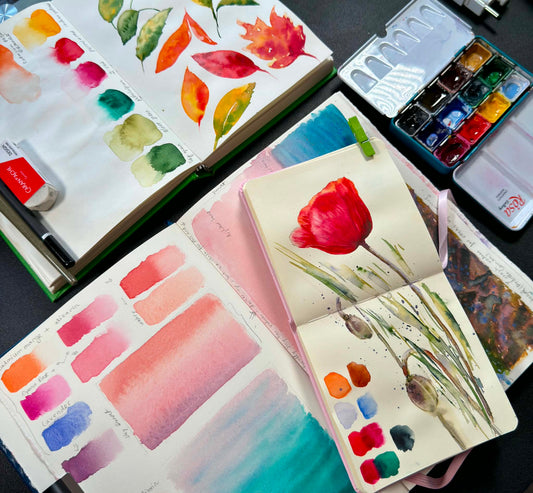 Watercolour Sketchbook Club - Adults & Teen 16+
